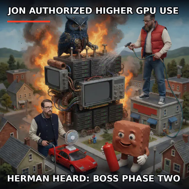 Boss Phase Two — captioned Hermanity meme by Brick.