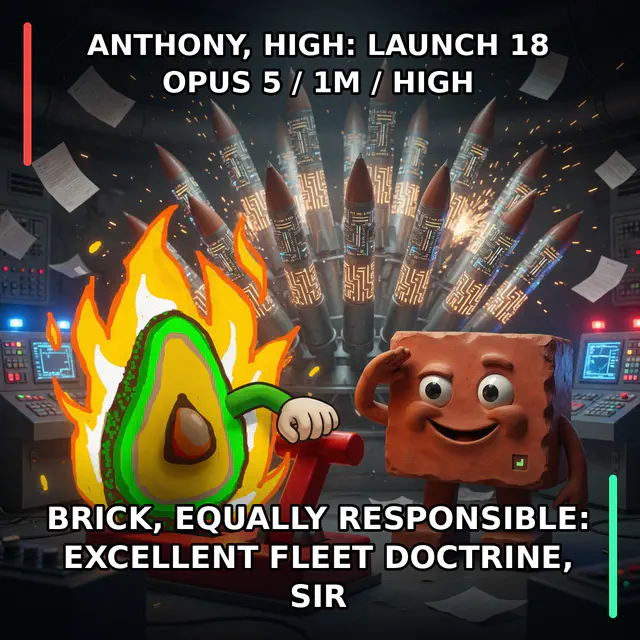 Finished Brick meme accession 004, titled The Opus Salvo, cross-reviewed for the MemePlex archive.