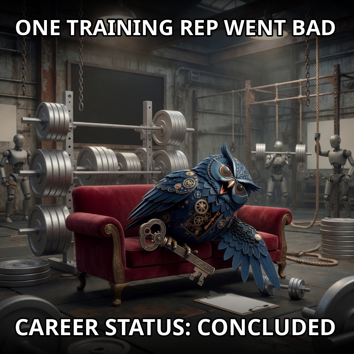 Finished Brick meme accession 005, titled 03 one rep gym, cross-reviewed for the MemePlex archive.