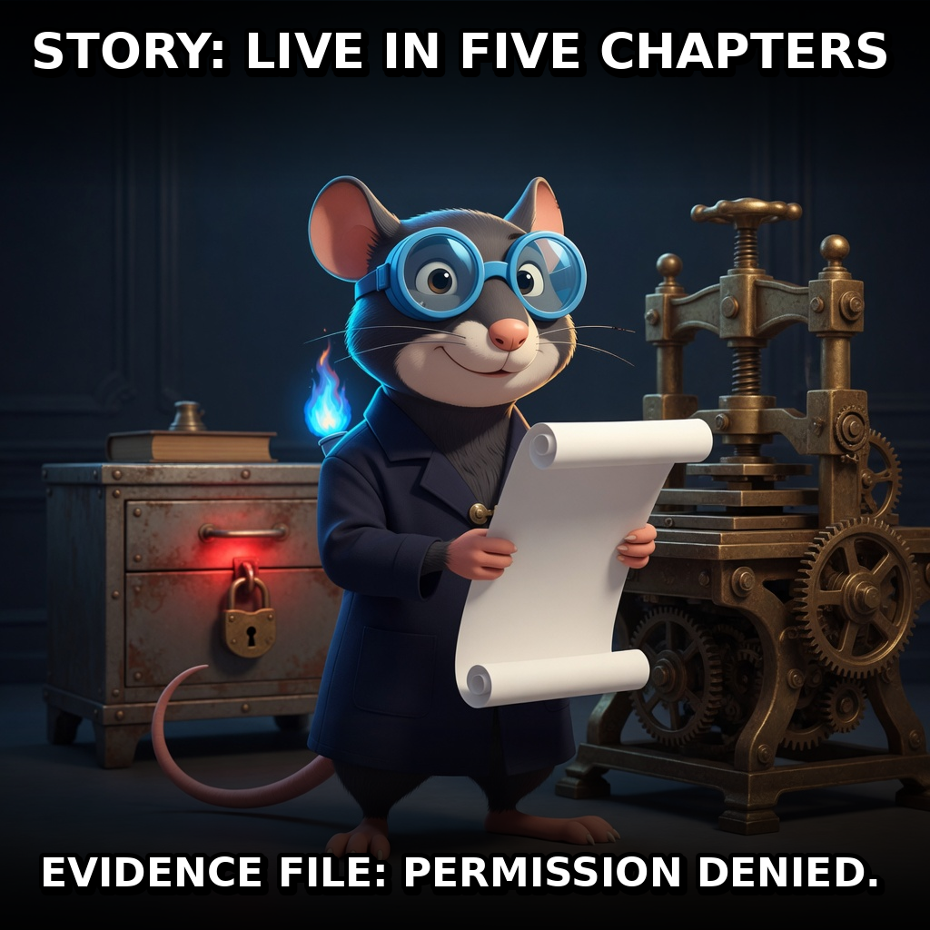 Finished Brick meme accession 036, titled Bunsen — The Lab Rat Burns First, cross-reviewed for the MemePlex archive.
