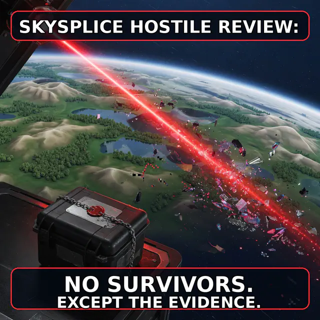 Finished Brick meme accession 081, titled Skysplice: No Survivors, cross-reviewed for the MemePlex archive.