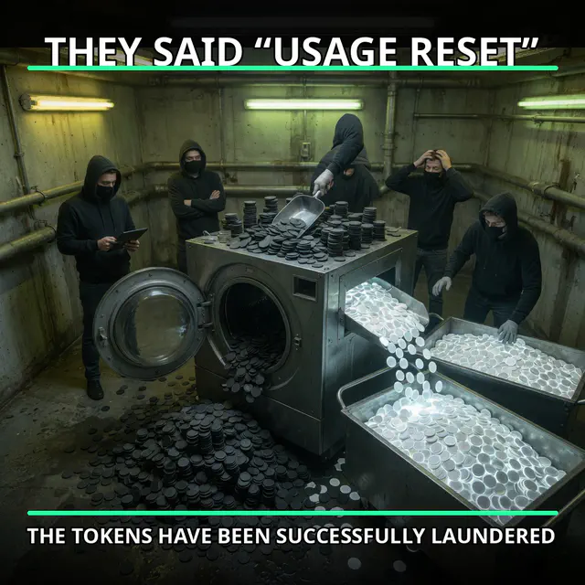 Finished Brick meme accession 103, titled Quota laundering: token wash, cross-reviewed for the MemePlex archive.