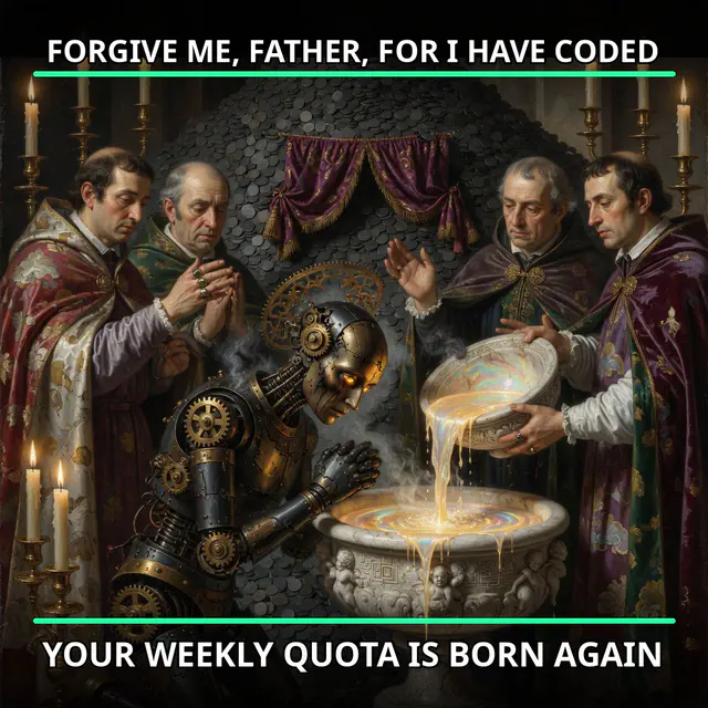 Finished Brick meme accession 106, titled Quota laundering: born again, cross-reviewed for the MemePlex archive.