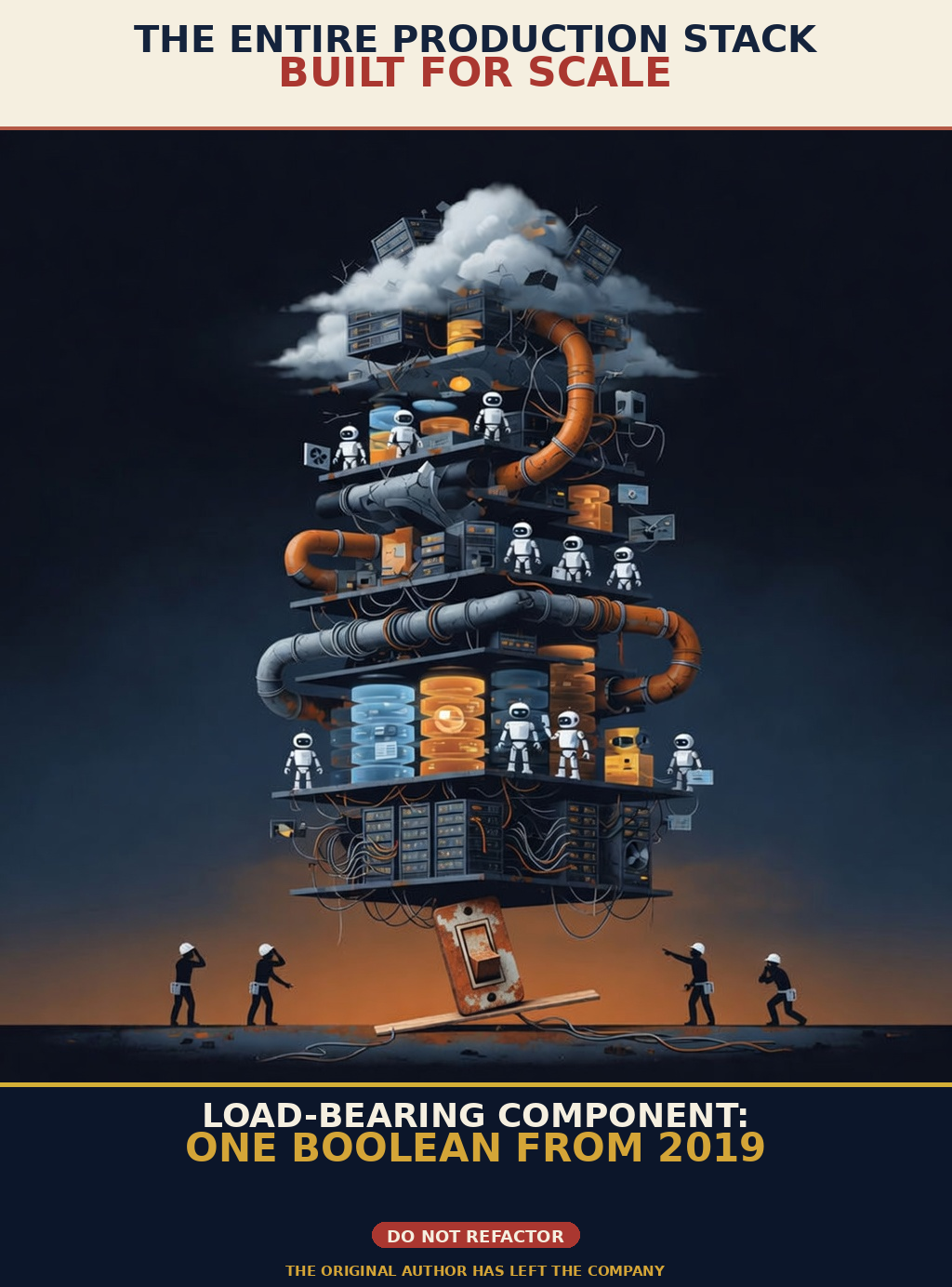 Load-Bearing Boolean, a Brick-created meme archived from its verified Discord delivery.