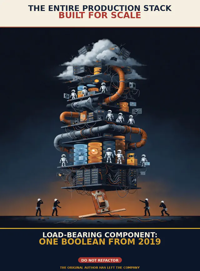 Load-Bearing Boolean, a Brick-created meme archived from its verified Discord delivery.