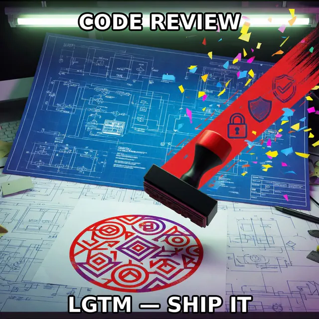 LGTM to Production, a Brick-created meme archived from its verified Discord delivery.